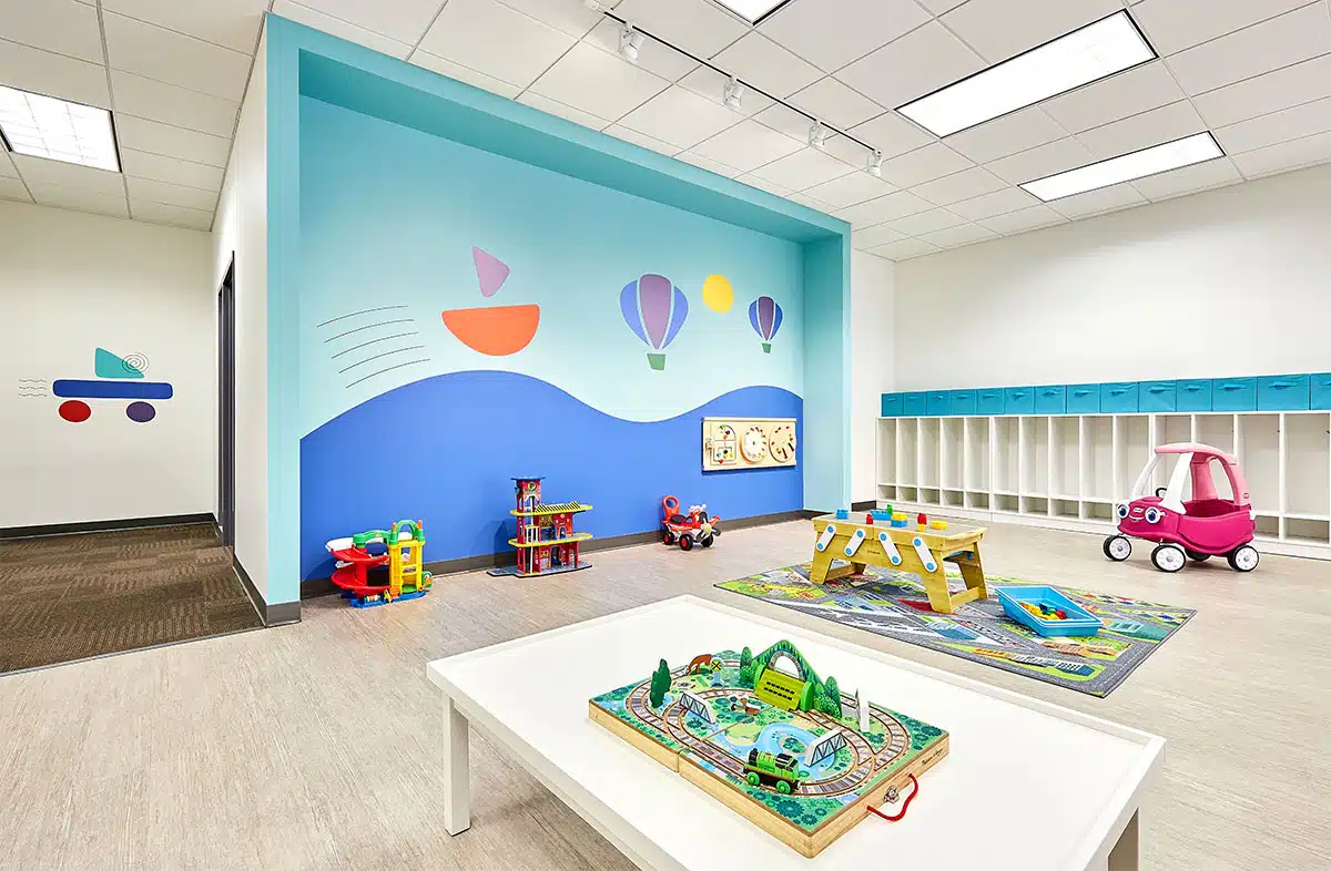 Toys for children to play with during their ABA therapy near Clinton, Iowa.