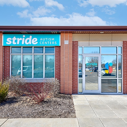 Exterior of the Stride Autism Center near Adams in Lincoln, Nebraska.