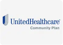 Photo with text that reads "UnitedHealthcare Community Plan."