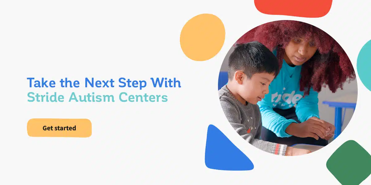 Da el siguiente paso con Stride Autism Centers®