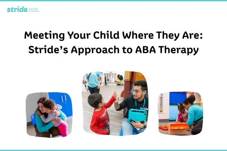 Una guía útil de Stride Autism Centers® para afrontar un diagnóstico de autismo y encontrar la terapia ABA adecuada.